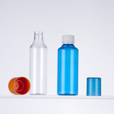 Transparent Plastic Cosmetic Containers 150ml Plastic Bottle