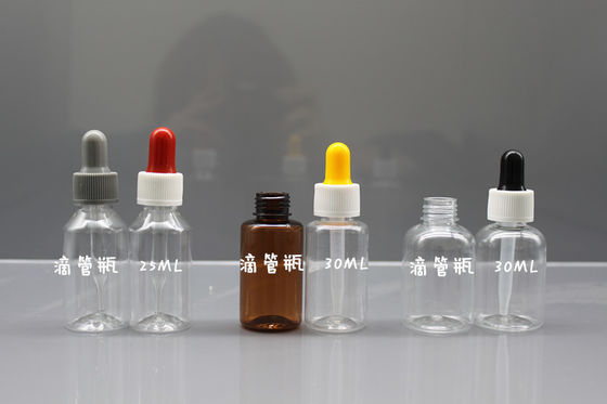 LDPE 20ml Medicine Dropper Bottle HDPE Empty Drop Bottle