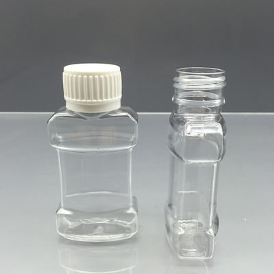 4Oz Plastic Mouthwash Bottle Empty Small 100ml PET Bottle
