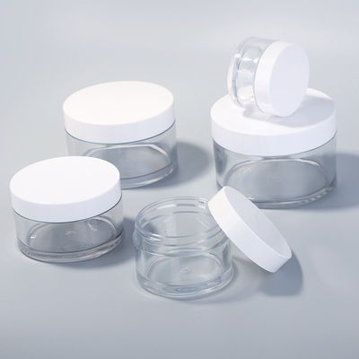 Pot 10G Small Plastic Makeup Containers Mini Transparent Jar