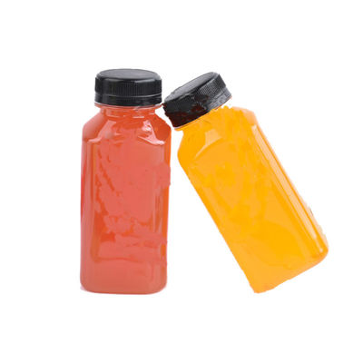 Transparent 250ml Disposable Plastic Drink Bottles Pet Juice Bottles