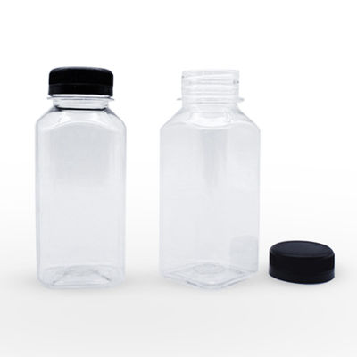 Transparent 250ml Disposable Plastic Drink Bottles Pet Juice Bottles