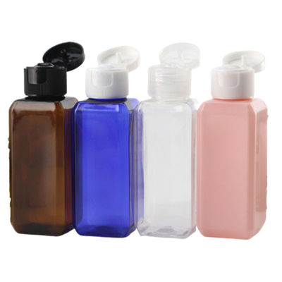 Amber 250ml Plastic Lotion Bottles Shampoo Clear UV Electroplated