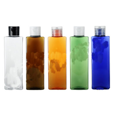 Amber 250ml Plastic Lotion Bottles Shampoo Clear UV Electroplated