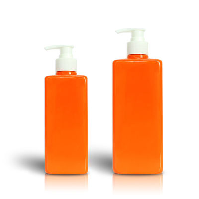 Clear 750ml Reusable Shampoo Pump Bottles Empty Silk Screen Printing