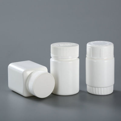White Pet Bottle Health Care Bottle Medicine Bottle For Calcium Tablets