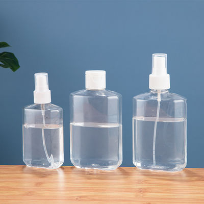 PET Plastic Lotion Bottles Empty Sanitizer Spray Bottle Clear 20~100ml For Travel