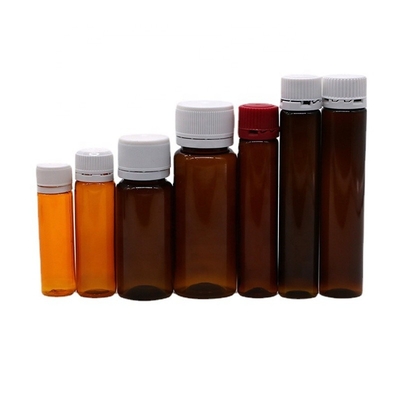 1/2oz 1oz PET Plastic Oral Liquid Medicine Bottles Cosmetic Bottle Customize Color