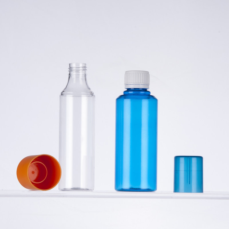 Transparent Plastic Cosmetic Containers 150ml Plastic Bottle