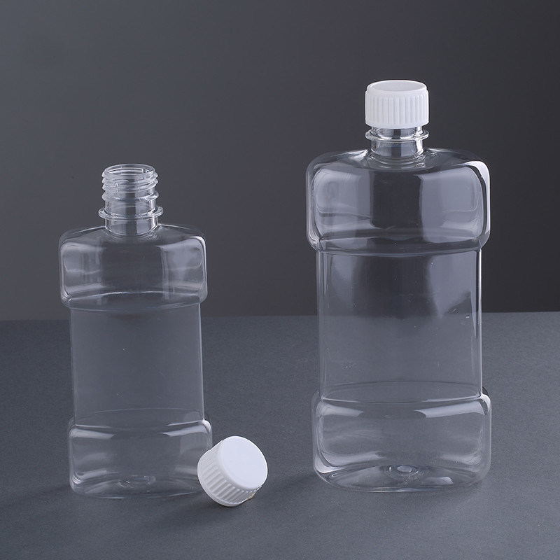 4Oz Plastic Mouthwash Bottle Empty Small 100ml PET Bottle