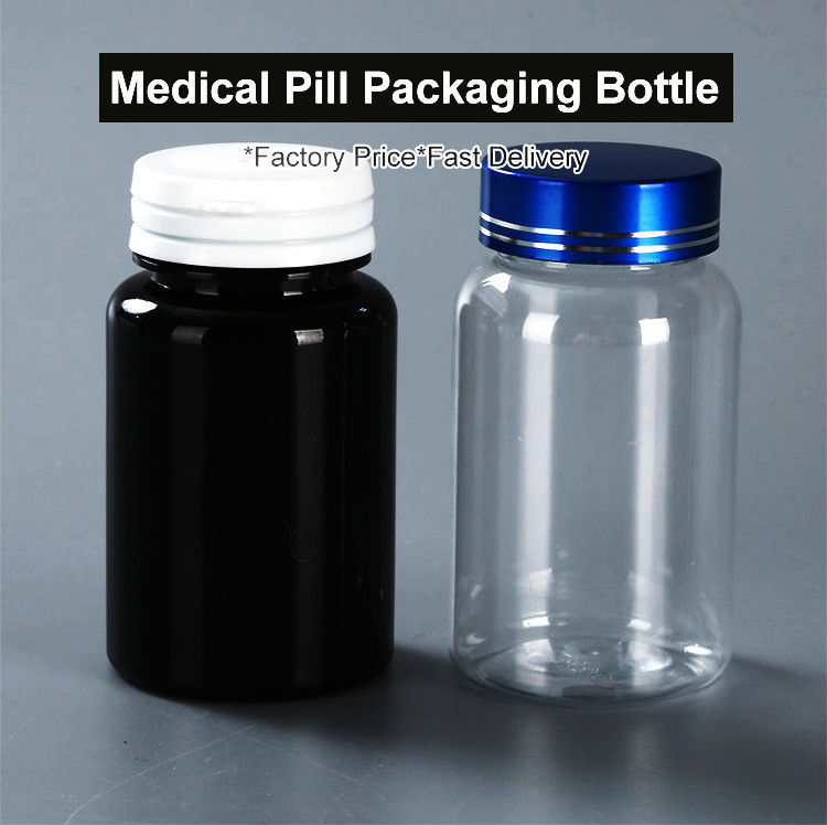 100ml-500ml Health Products Capsule Bottle Packaging Plastic Medical Pill Bottle