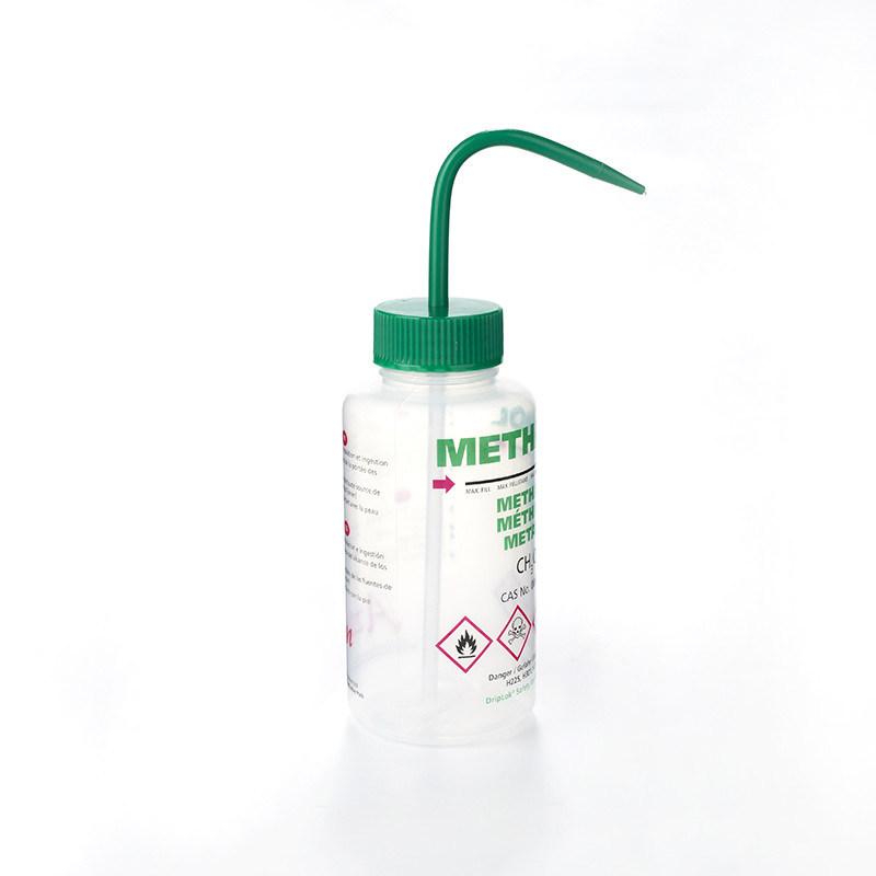 150ml 250ml LDPE Squeeze Bottle With Curved Nozzle Water Outlet