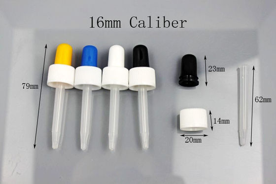 بطری قطره چکان پلاستیکی شفاف 60 میلی لیتری UV آبکاری شده